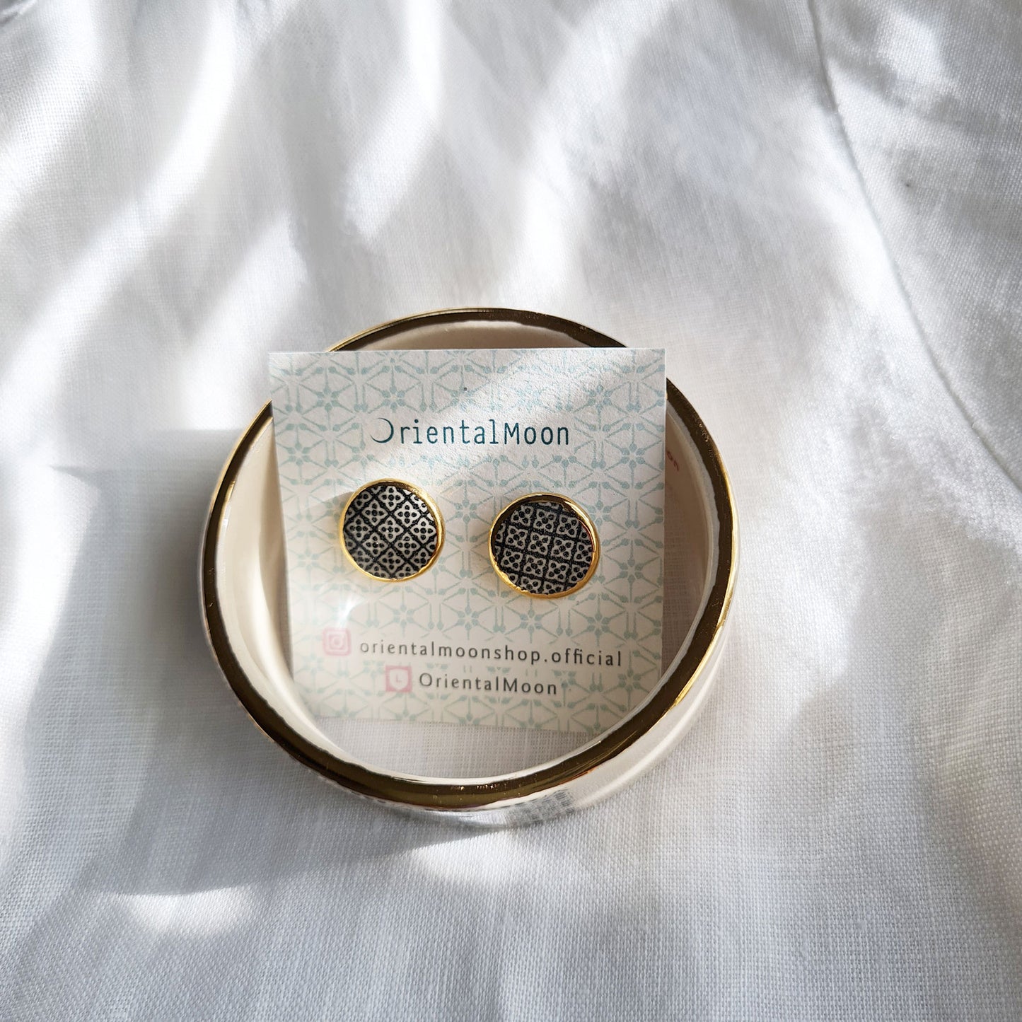 Oriental Thai earrings and bangle SET(M001)