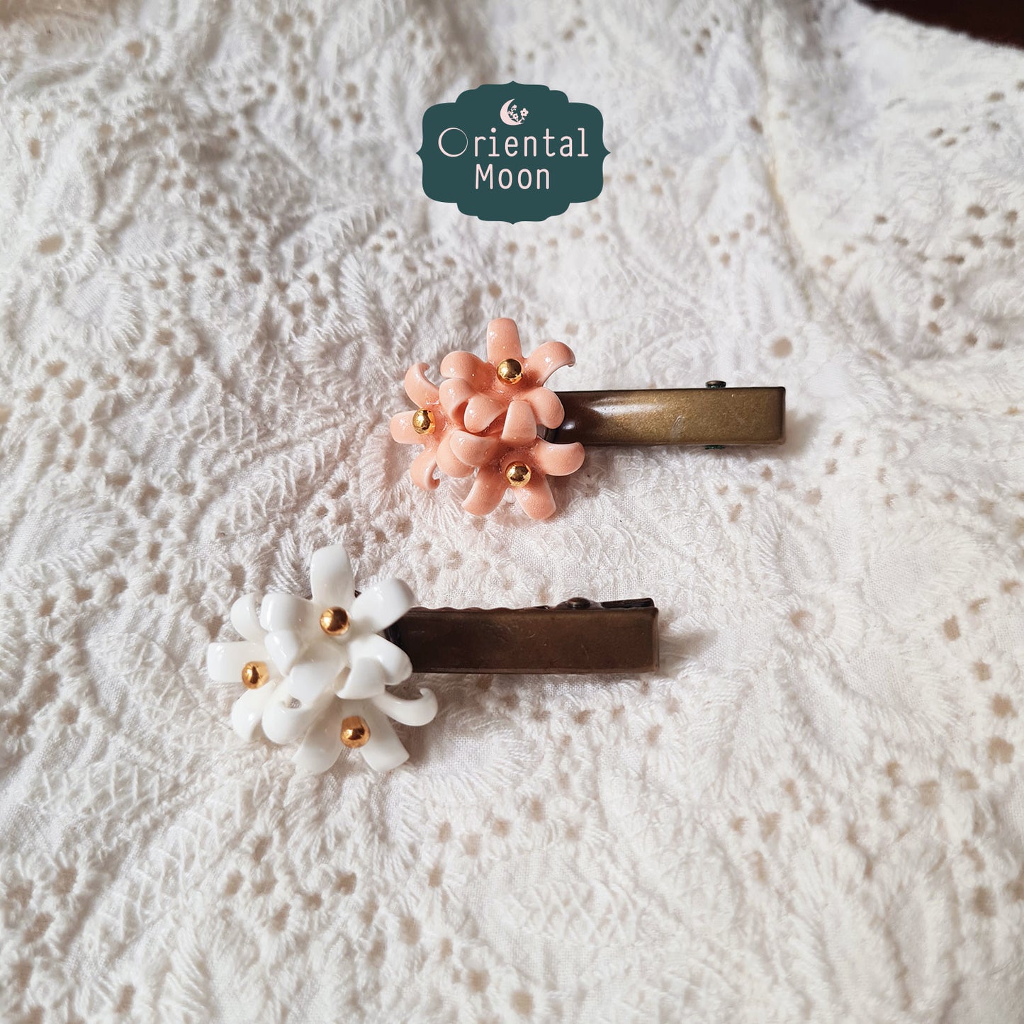 Dok Kaew Porcelain  hair clip