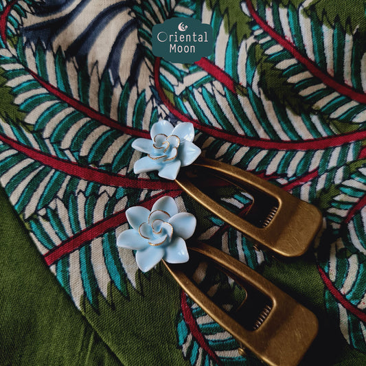 Dok Pud Son Porcelain hair clip กิ๊บพุดซ้อนพอรซเลน