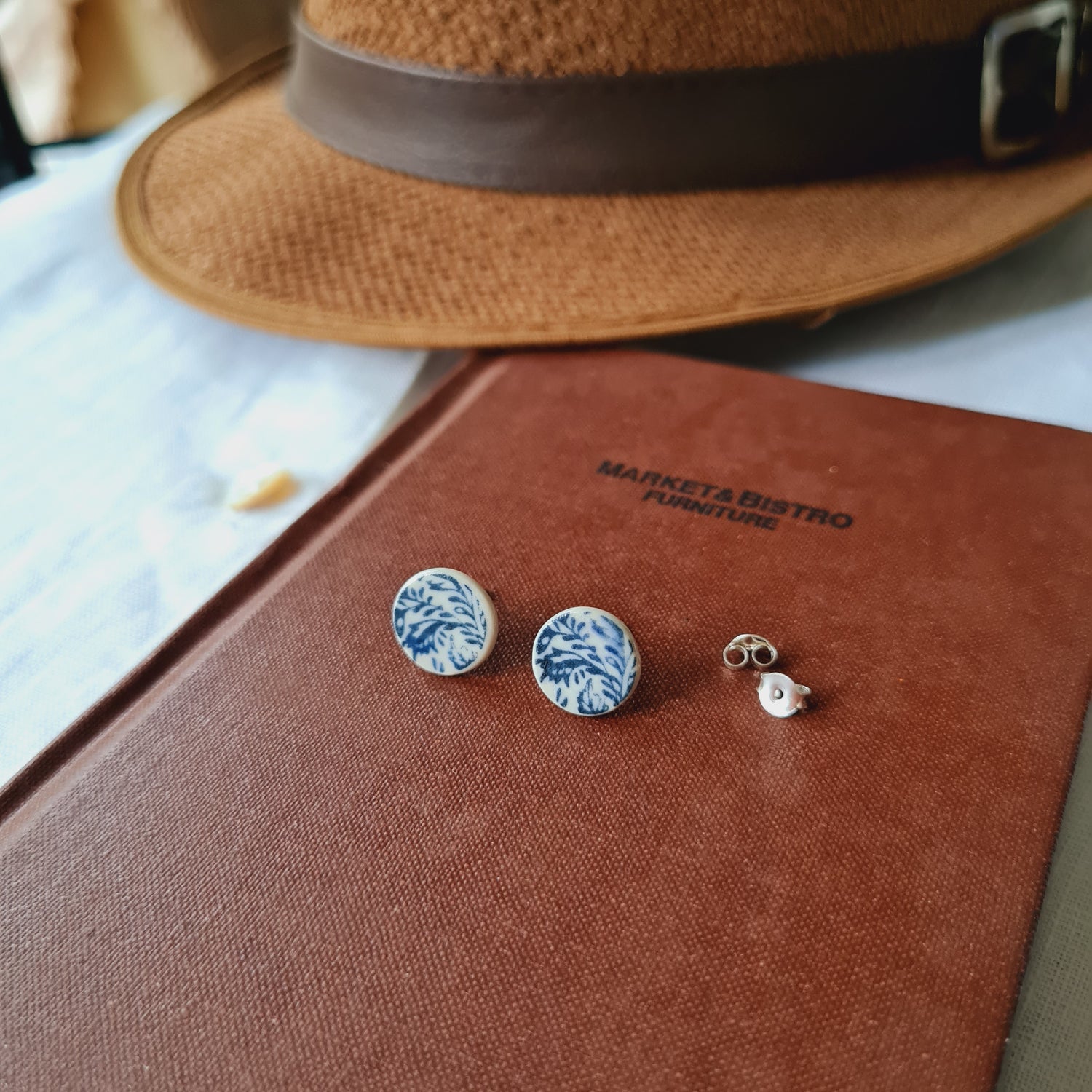 Stud earrings